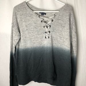 American Eagle ombré sweater